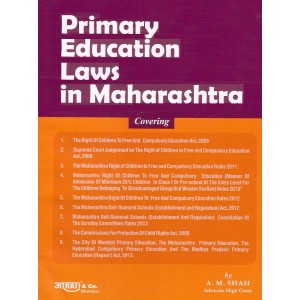 Aarti & Company's Primary Education Laws in Maharashtra by Adv. A. M. Shah
